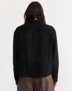 Priority Shirt in Black Natte