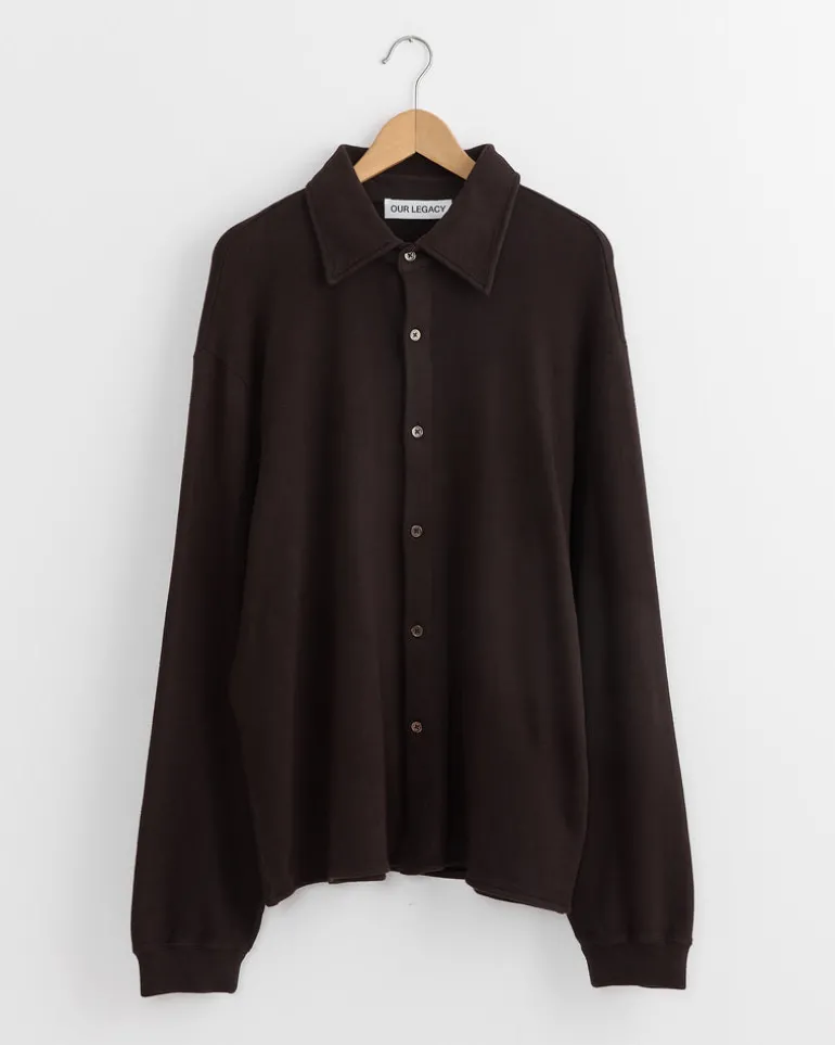 Recovery Shirt in Deep Brown
