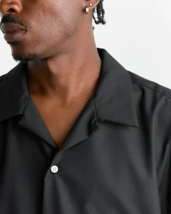 Re-Engineered Overshirt in Black