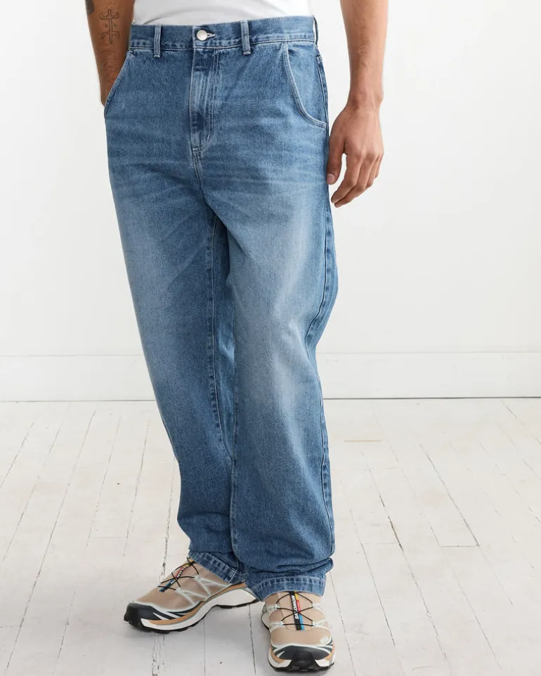 Regular Jean in Washed Blue