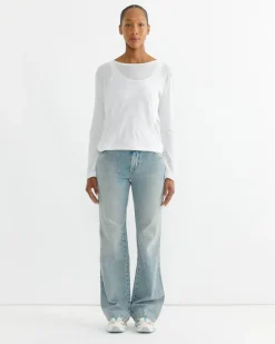 Rei Long Sleeve T-Shirt in White