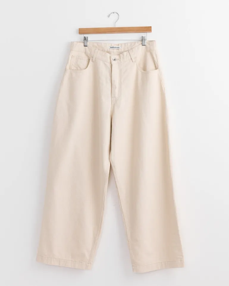 Replacement Jean in Ecru