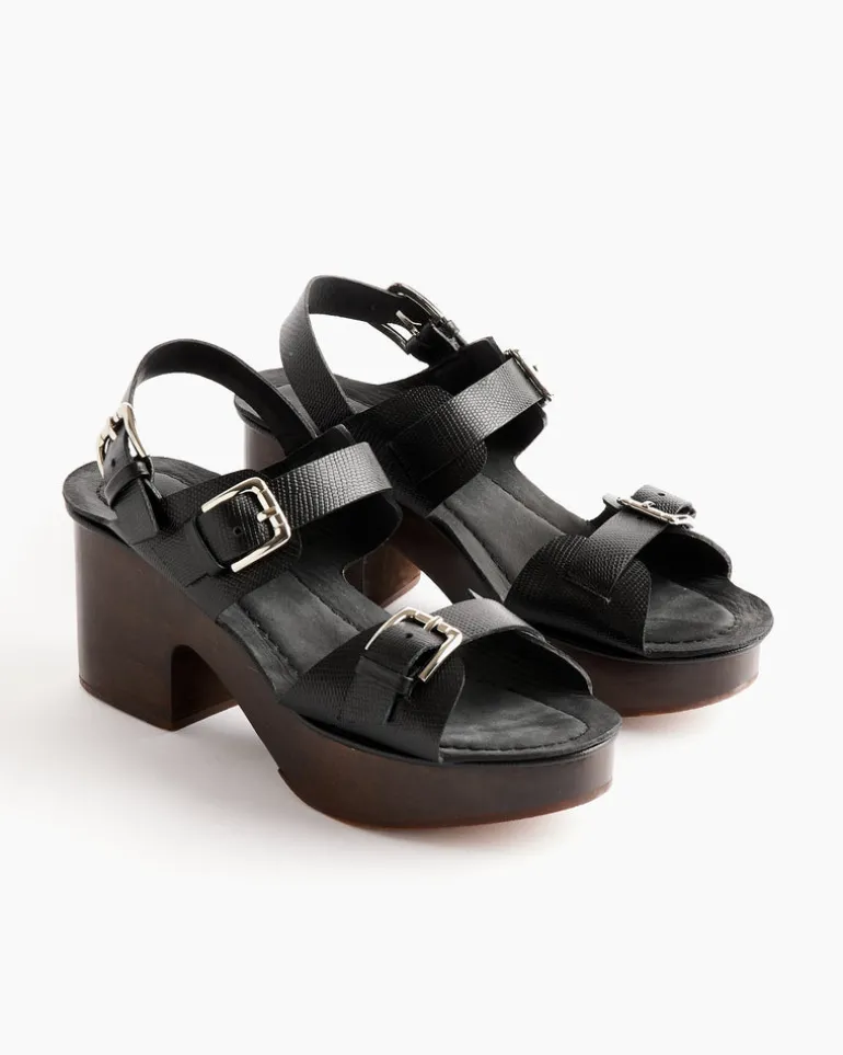 Richi Clog in Black