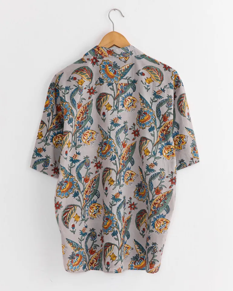 Ronen Shirt in Block Print