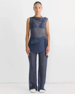 Sato Top in Navy