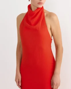Sevier Dress in Red