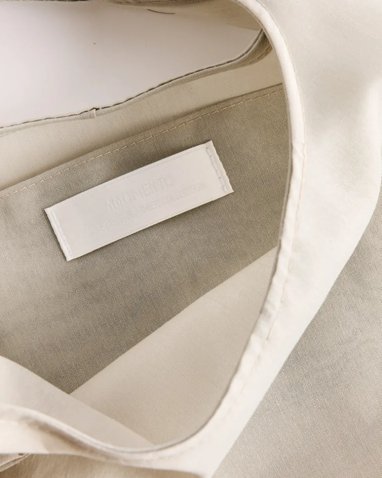 Sheer Tote Bag in Beige
