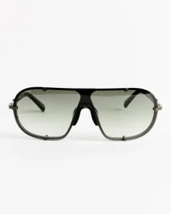 Shield Sunglasses in C2 Khaki/Green/Grey