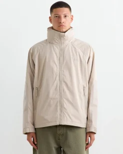 Short Military Parka in Stone