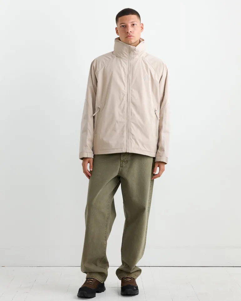 Short Military Parka in Stone