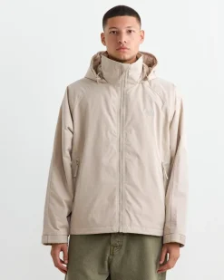 Short Military Parka in Stone