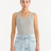Shrunken Poppy Tank in Drab