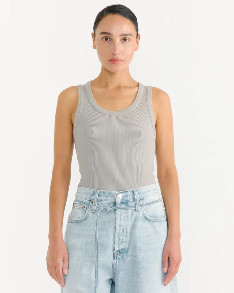 Shrunken Poppy Tank in Drab
