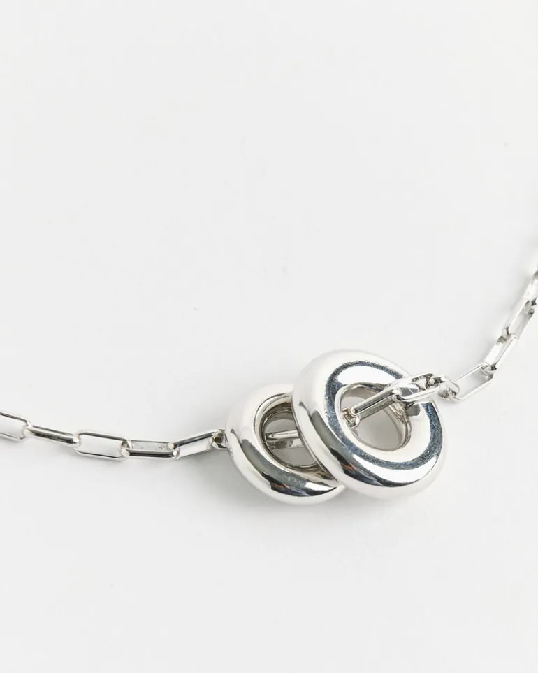 Silver Moneta Necklace