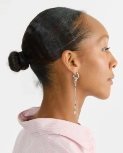 Silver Pezza Earrings