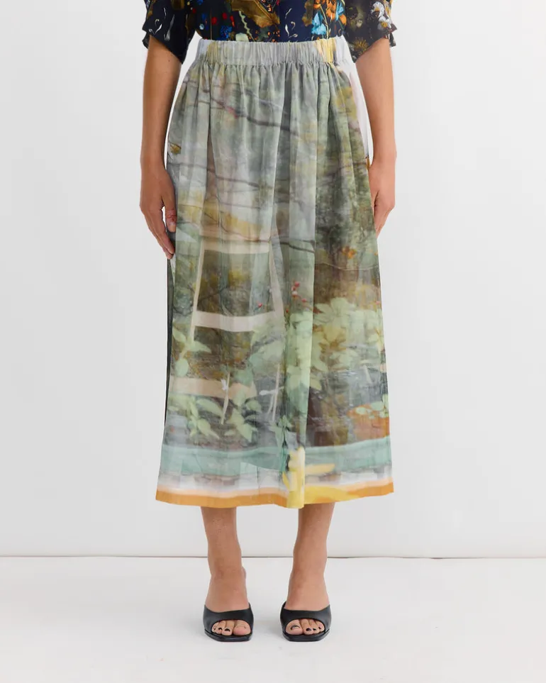 Skirt in Print T/Reflections