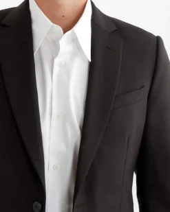 Slim Fit Suit in Dark Brown