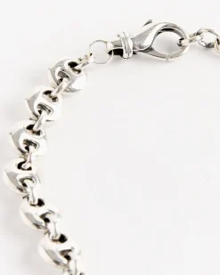 Small Circle Link Bracelet in Sterling Silver