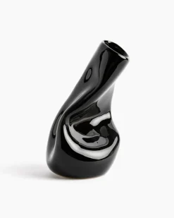 Small Solitude Vessel in Gloss Black