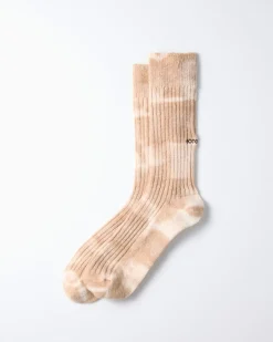 1603 Socks in Clay Beige