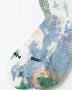 1564 Socks in Gren/Blue