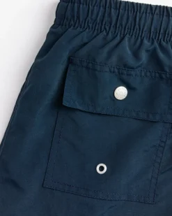 Solid Swim Trunk in Navy