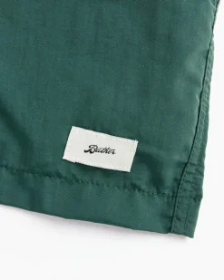 Solid Swim Trunk in Pine