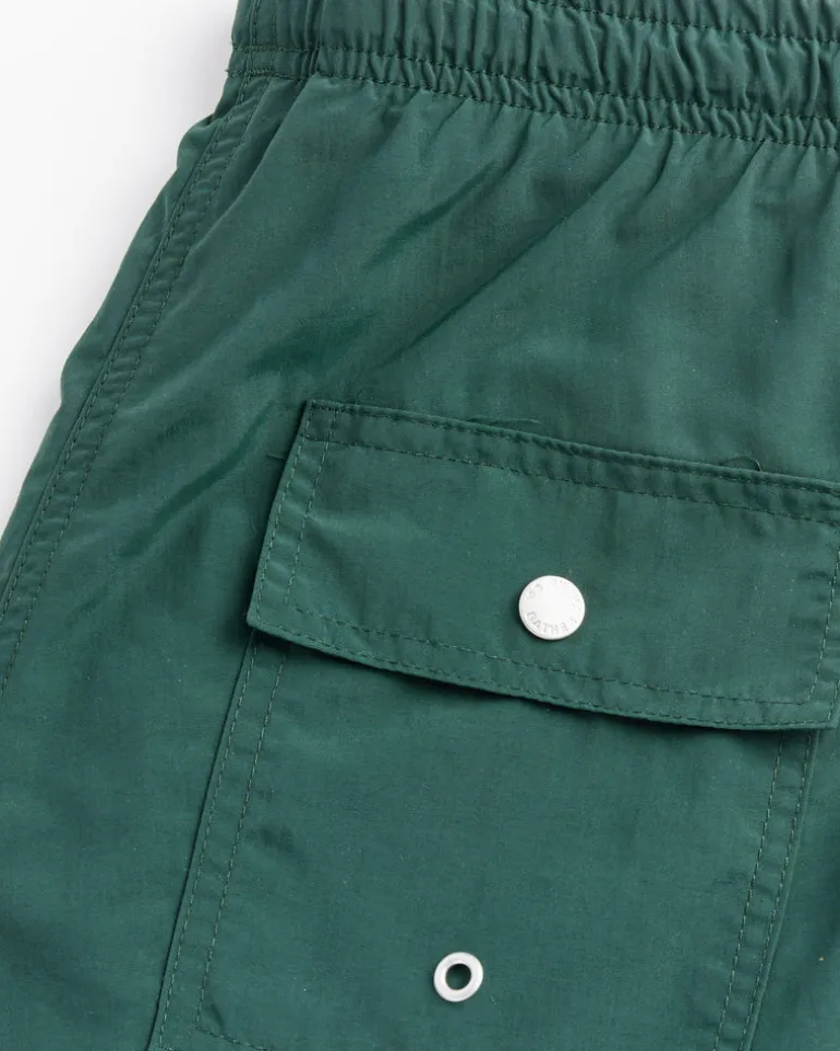 Solid Swim Trunk in Pine