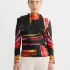 Spectrum Rib Top in Magenta
