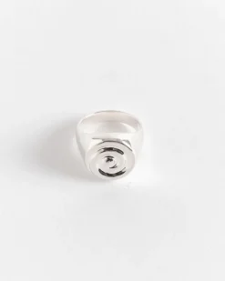 Spiral Signet Ring