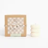 Stacks Candle in Pearl