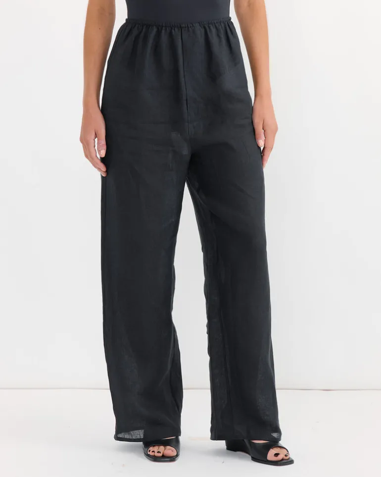 Stoa Pant in Black