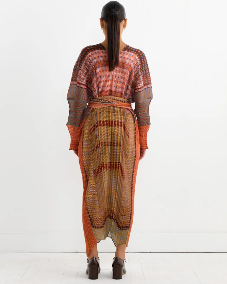 Sue Hand Pleated Kaftan in Elias
