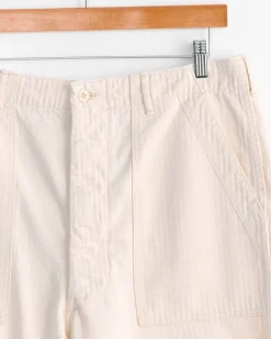 Summer Fatigue Short in Ecru