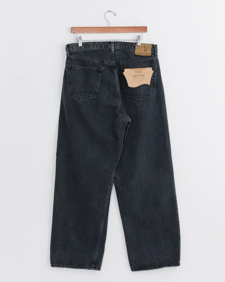 Super Dad's Pant in Black Stone