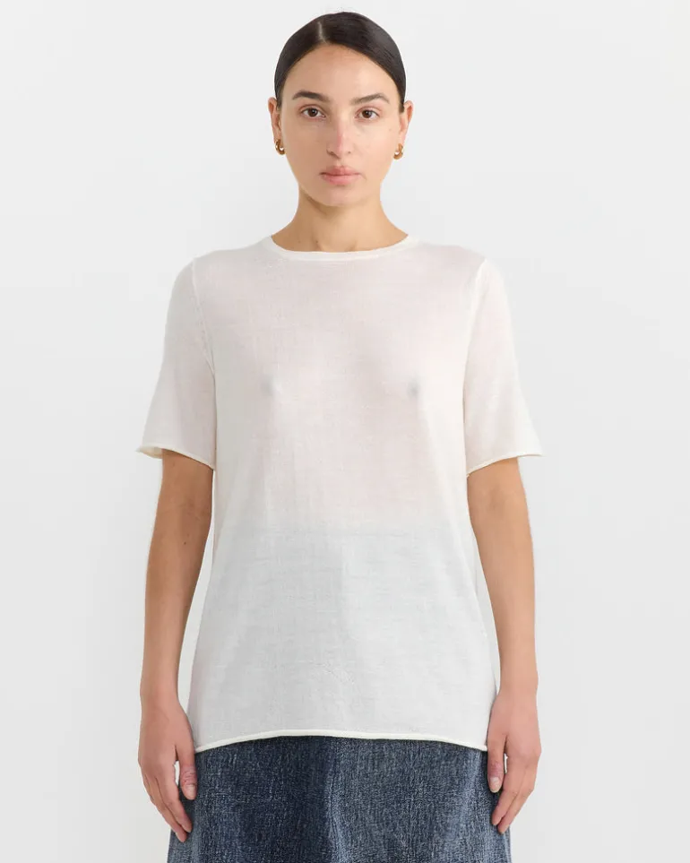 Super Fine Tee in White