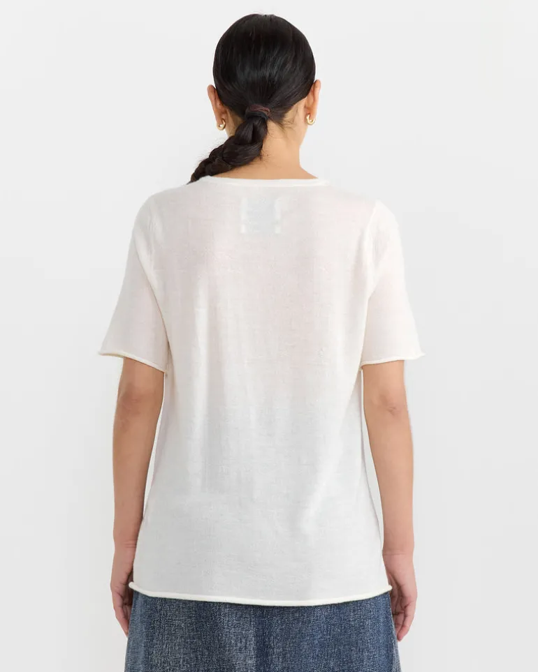 Super Fine Tee in White