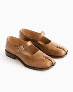 Tabi Mary Jane in Brown