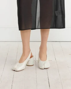 Tabi Slingback H60 in White