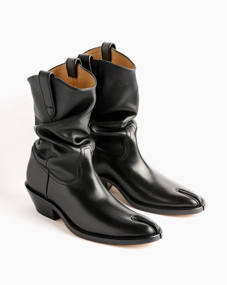 Tabi Western Boot in Black
