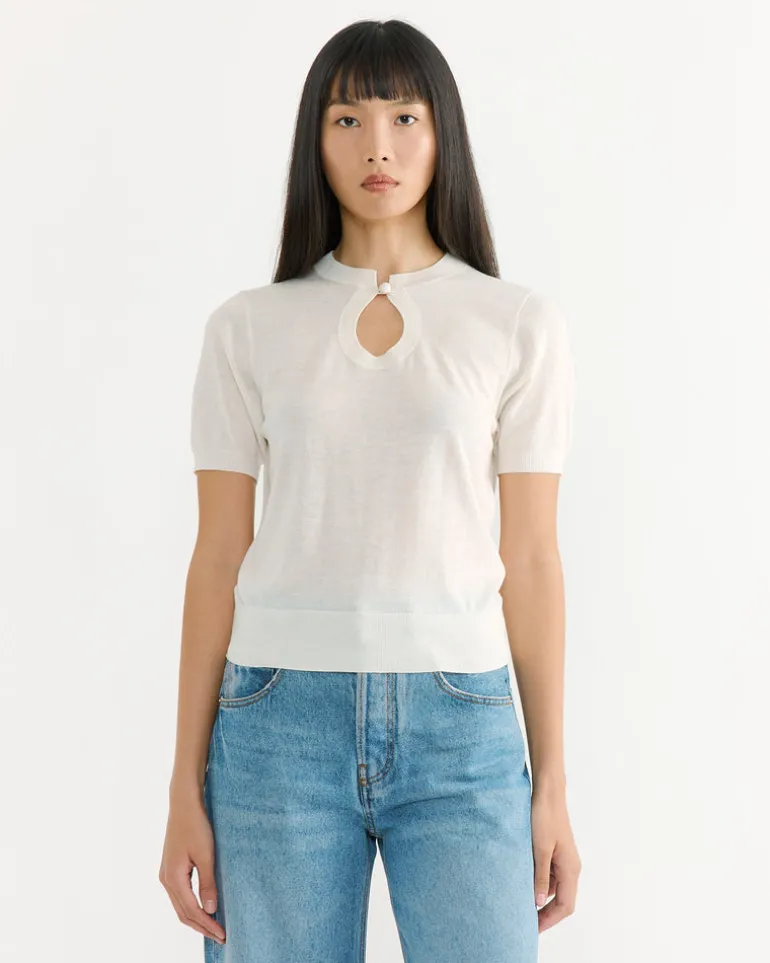 Tala Sweater in Soft White