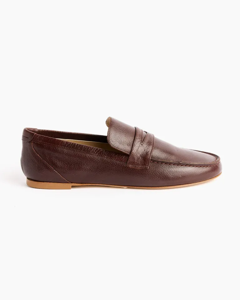 The Penny Loafer in Oxblood