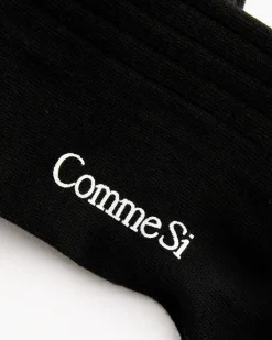 The Yves Socks in Black