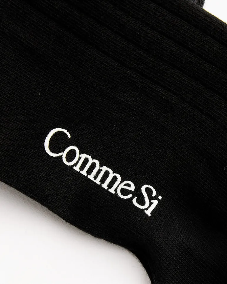 The Yves Socks in Black