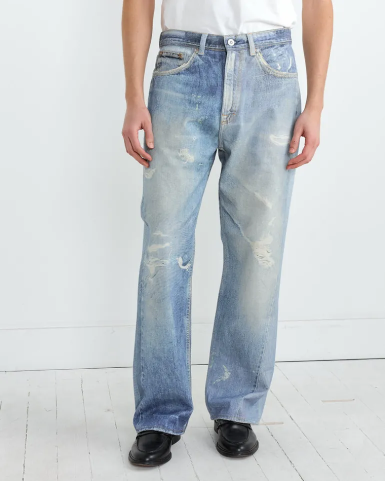 Third Cut Denim in Digital Print