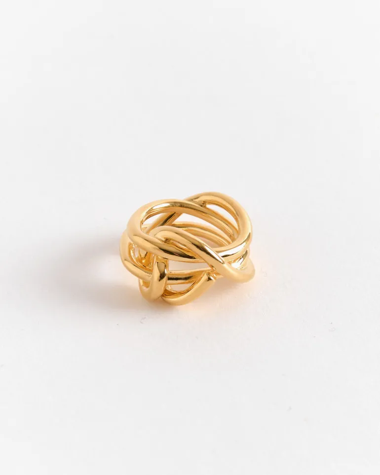 Thread Knotted Ring