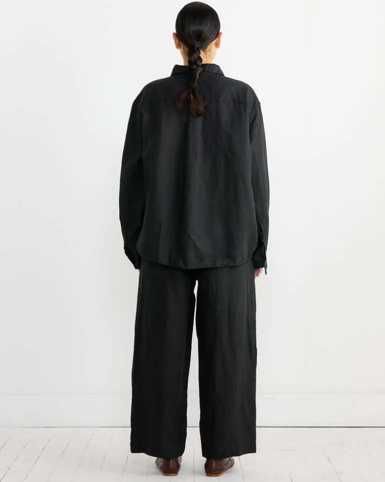 Tie Split Set in Black