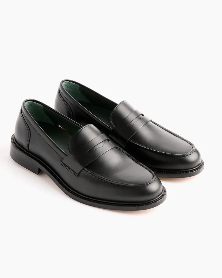 Townee Penny Loafer in Black