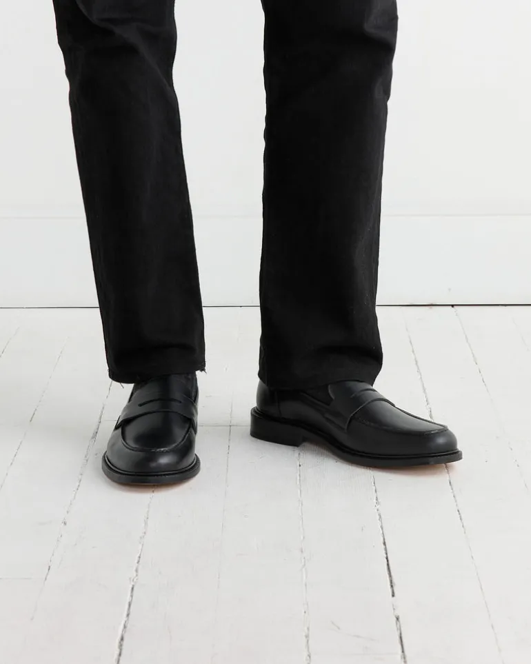 Townee Penny Loafer in Black