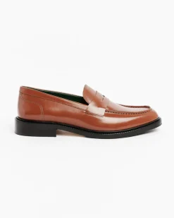 Townee Penny Loafer in Cognac